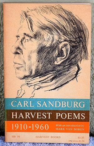Bild des Verkufers fr Harvest Poems 1910-1960 zum Verkauf von Argyl Houser, Bookseller