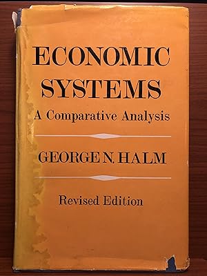 Seller image for Economic Systems: A Comparative Analysis for sale by Rosario Beach Rare Books