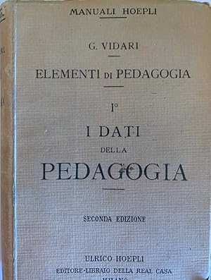 I dati della pedagogia