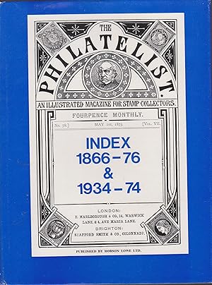 Seller image for Index to The Philatelist 1866-76 and 1934-74 for sale by Snookerybooks