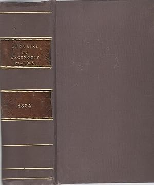 Imagen del vendedor de Annuaire de l'conomie politique et de la statistique,1894 a la venta por PRISCA