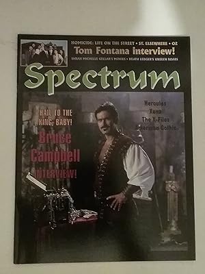 Image du vendeur pour Spectrum - The Magazine Of Television Film And Comics - #18 - June 1999 mis en vente par West Portal Books