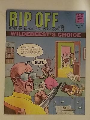 Bild des Verkufers fr Rip Off - #15 - International Review Of Comics - June 1987 zum Verkauf von West Portal Books