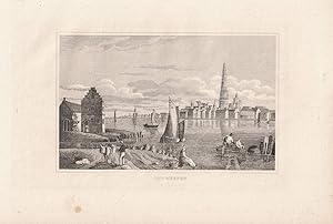 Seller image for Antwerpen. Stahlstich-Ansicht. for sale by Antiquariat Dennis R. Plummer