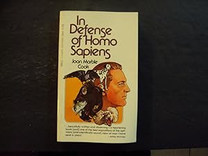 Imagen del vendedor de In Defense Of Homo Sapiens pb Joan Marble Cook 1st Print 1st ed 5/76 a la venta por Joseph M Zunno