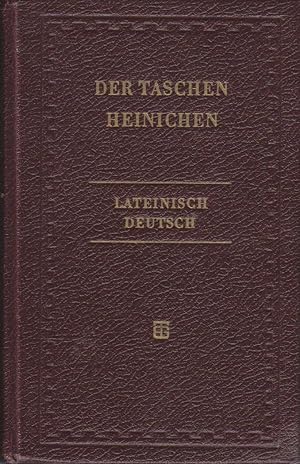 Lateinisch-deutsches Taschenwörterbuch zu den klassischen und ausgewählten mittelalterlichen Auto...