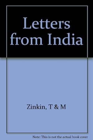 Bild des Verkufers fr Letters from India zum Verkauf von WeBuyBooks