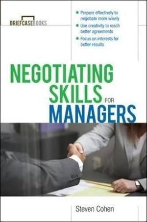 Seller image for Negotiating Skills for Managers (Briefcase Books Series) for sale by WeBuyBooks