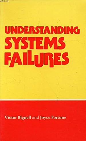 Immagine del venditore per Understanding Systems Failure venduto da WeBuyBooks