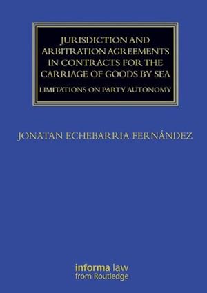 Seller image for Jurisdiction and Arbitration Agreements in Contracts for the Carriage of Goods by Sea (Paperback) for sale by AussieBookSeller