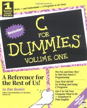 Imagen del vendedor de C For Dummies: v.1 a la venta por WeBuyBooks