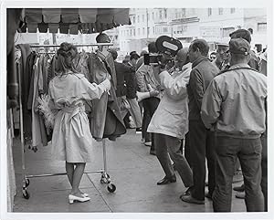 Bild des Verkufers fr Petulia (Original photograph of Julie Christie, Nicolas Roeg, and Richard Lester on location for the 1968 film) zum Verkauf von Royal Books, Inc., ABAA