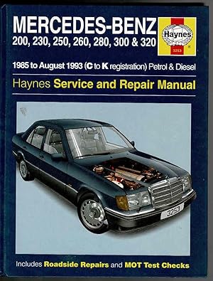 Seller image for Mercedes-Benz 200, 230, 250, 260, 280, 300, & 320 124 Series (85-93) Service and Repair Manual for sale by Lazy Letters Books