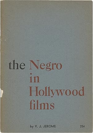 The Negro in Hollywood (First Edition, inscribed by the author)