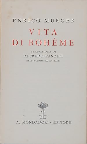 Imagen del vendedor de Vita di Bohme a la venta por FABRISLIBRIS