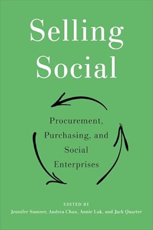Immagine del venditore per Selling Social : Procurement, Purchasing, and Social Enterprises venduto da GreatBookPricesUK