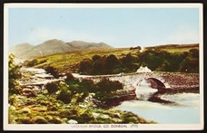 Lackagh Bridge Co. Donegal 1957 Postcard