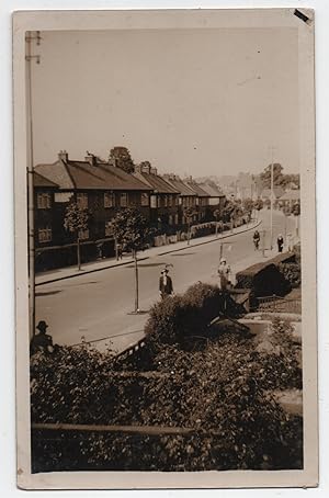 Buckingham Road Mrs.Taylor 1939 Postcard