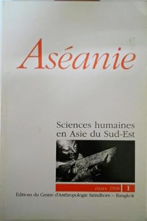 Imagen del vendedor de Aseanie: Sciences humaines en Asie du Sud-Est Numero 1 - Mars 1998 a la venta por SEATE BOOKS