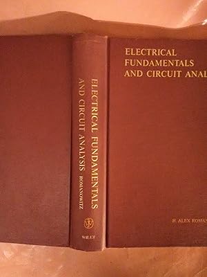 Immagine del venditore per Electrical Fundiamentals and Circuit Analysis venduto da Imaginal Books