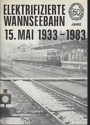 Image du vendeur pour Elektrifizierte Eisenbahn. 15. Mai 1933   1983. mis en vente par Antiquariat am Flughafen