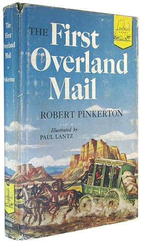 Imagen del vendedor de The First Overland Mail (Landmark Books, Number 40). a la venta por The Bookworm