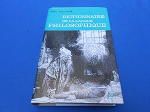 Dictionnaire de la langue philosophique