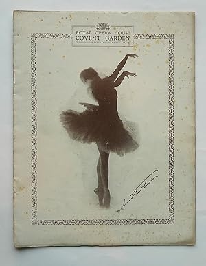 Royal Opera House, Covent Garden. Anna Pavlova supported by Laurent Novikoff, Alexandre Volinne [...