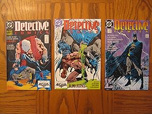 Imagen del vendedor de Batman Detective Comics "Blind Justice" Full Run High Grade Set #598, 599, and 600 a la venta por Clarkean Books