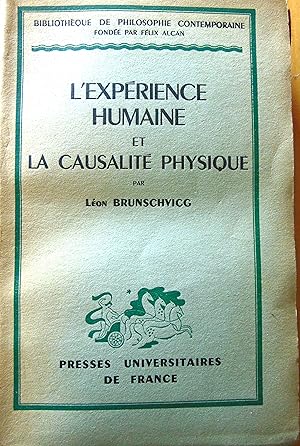 Lexpérience humaine et la causalité Physique