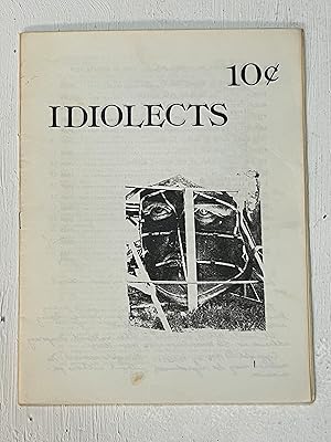 Seller image for Idiolects: Volume One, Issue One for sale by Aeon Bookstore