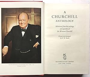 3 Books Odhams Boxed Set; 1.Churchill Anthology Ed. FW Heath, 720 Pp.; 2. Malcolm Thomson Churchi...