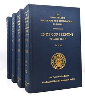 The New England Historical and Genealogical Register: Index of Persons, Volumes 51-148 (Four Volu...