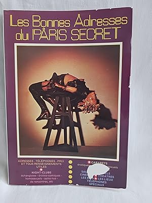 Immagine del venditore per LES BONNES ADRESSES DU PARIS SECRET venduto da Librairie RAIMOND