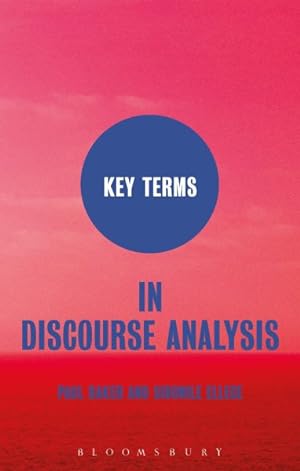 Imagen del vendedor de Key Terms in Discourse Analysis a la venta por GreatBookPricesUK