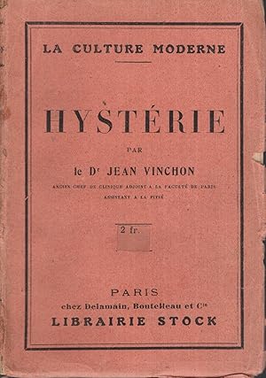 Image du vendeur pour Hystrie. mis en vente par PRISCA