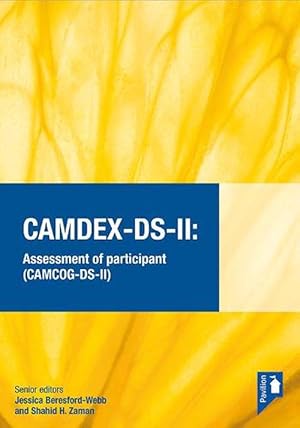 Seller image for CAMDEX-DS-II: The Cambridge Examination for Mental Disorders of Older People with Down Syndrome and Others with Intellectual Disabilities. (Version II) Assessment of participant (CAMCOG-DS-II) (Spiral) for sale by AussieBookSeller