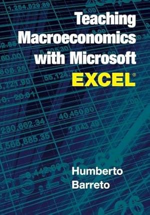Seller image for Teaching Macroeconomics with Microsoft Excel for sale by WeBuyBooks