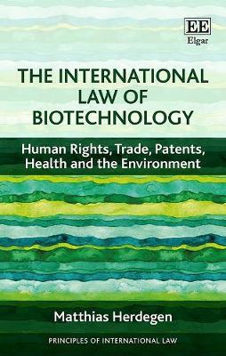 Bild des Verkufers fr Herdegen, M: The International Law of Biotechnology zum Verkauf von moluna