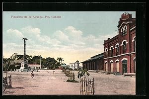 Postcard Puerto Cabello, Plazaleta de la Aduana