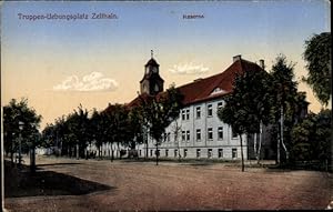 Ansichtskarte / Postkarte Zeithain in Sachsen, Truppenübungsplatz, Kaserne