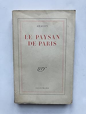 Seller image for Le Paysan de Paris for sale by Pascal Coudert
