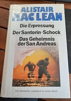 Seller image for Die Erpressung / Der Santorin-Schock / Das geheimnis der San Andreas: 3 Bestseller Neu for sale by Remagener Bcherkrippe