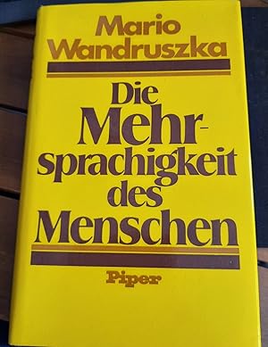 Imagen del vendedor de Die Mehrsprachigkeit des Menschen a la venta por Remagener Bcherkrippe