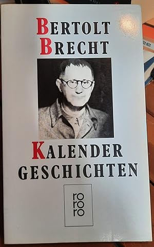 Bild des Verkufers fr Kalendergeschichten zum Verkauf von Remagener Bcherkrippe