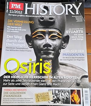 Image du vendeur pour P.M. History. Rtsel der Weltgeschichte. 11/ 2012. Die Vermessung der Welt, Osiris, Stuarts, mis en vente par Remagener Bcherkrippe