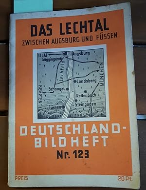 Bild des Verkufers fr Deutschland Bildheft Nr. 123 Das Lechtal zwischen Augsburg und Fssen Mit Bildunterschriften in deutsch, englisch und franzsisch zum Verkauf von Remagener Bcherkrippe