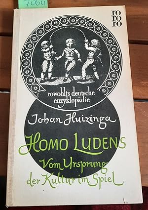 Bild des Verkufers fr Homo Ludens - vom Ursprung der Kultur im Spiel Nr.21 zum Verkauf von Remagener Bcherkrippe