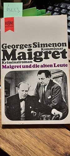 Imagen del vendedor de Maigret und die alten Leute Band 53 a la venta por Remagener Bcherkrippe