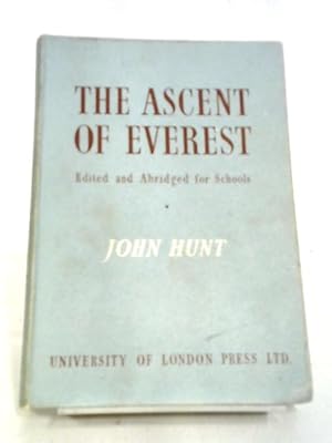 Seller image for The Ascent of Everest for sale by World of Rare Books